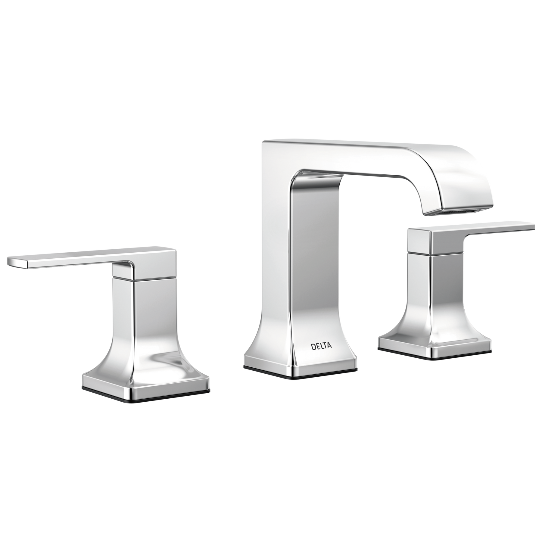 Two Handle Widespread Bathroom Faucet in Chrome — image 1