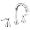 Two Handle Widespread Bathroom Faucet in Lumicoat® Chrome — thumbnail 2