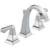 Two Handle Widespread Bathroom Faucet in Chrome — thumbnail 3