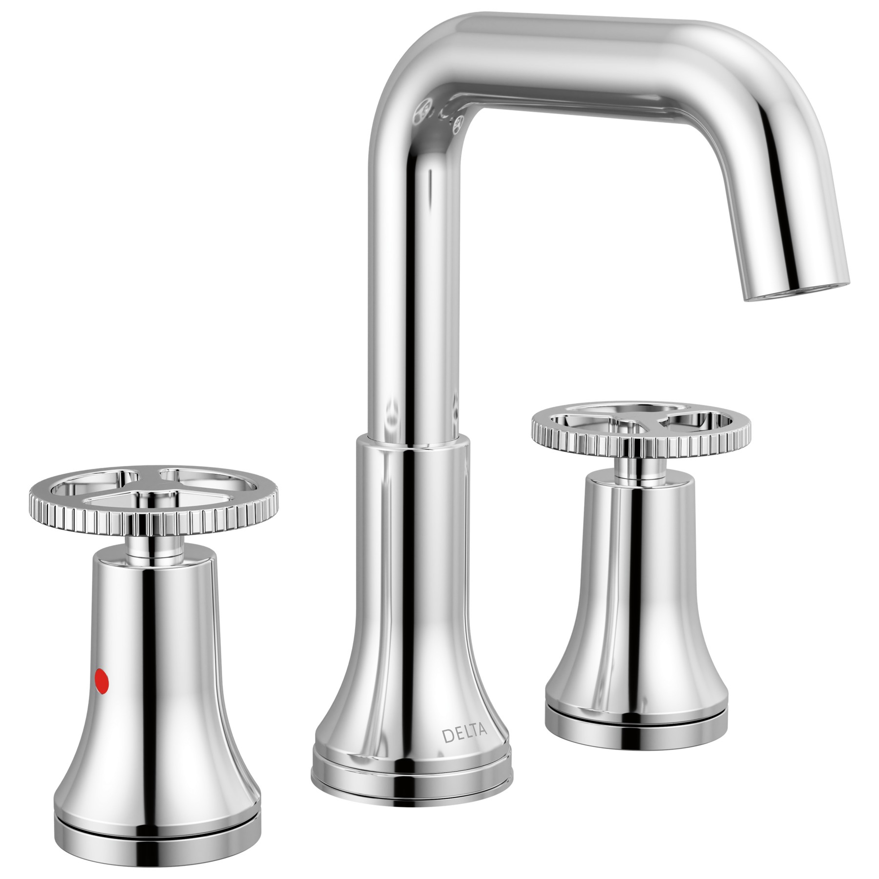 Two Handle Widespread Bathroom Faucet in Chrome