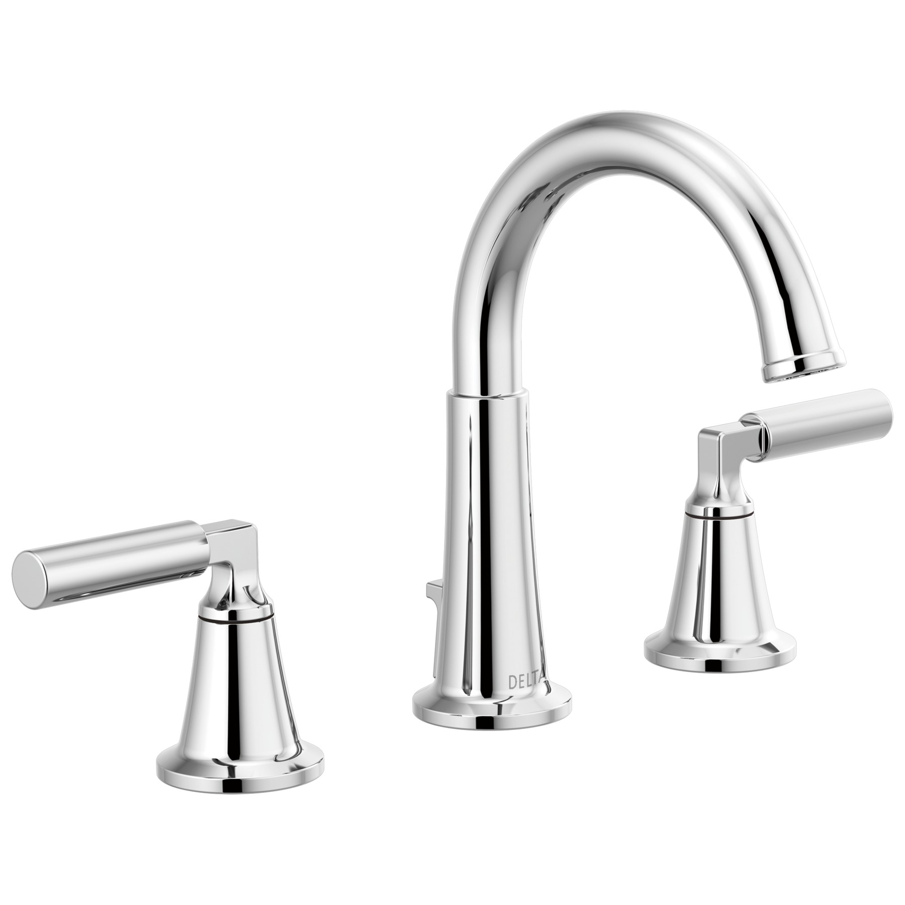 Two Handle Widespread Bathroom Faucet in Chrome