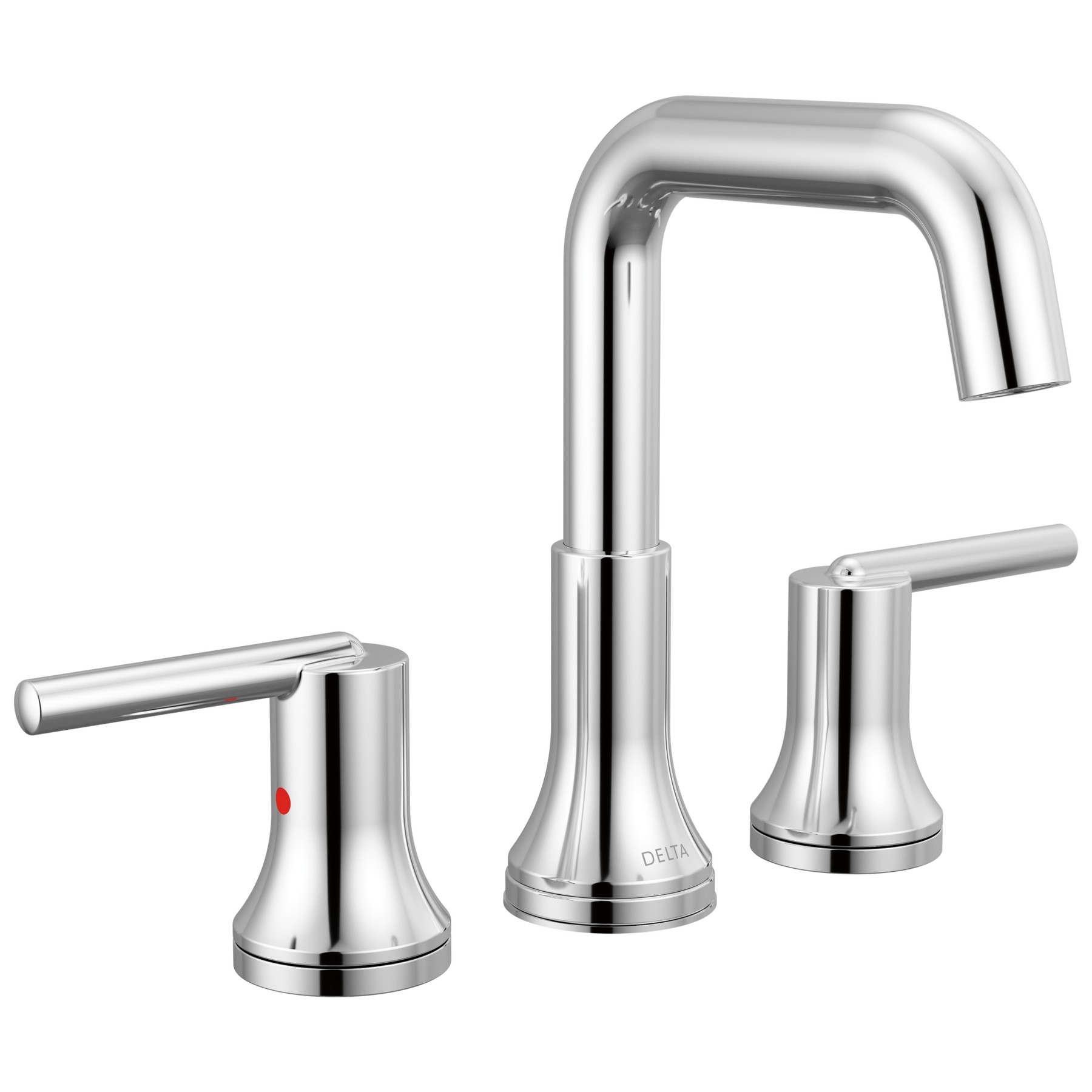 Two Handle Widespread Bathroom Faucet in Chrome