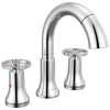 Two Handle Widespread Pull-Down Bathroom Faucet in Chrome — thumbnail 2
