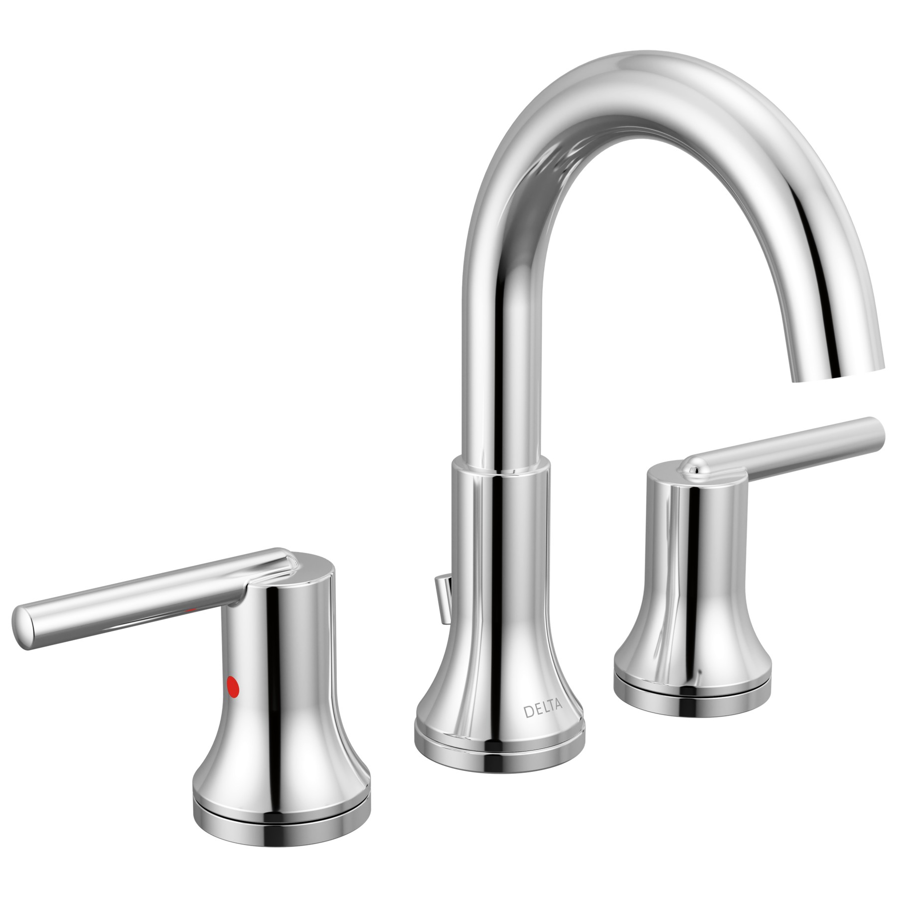 Two Handle Widespread Bathroom Faucet in Chrome — image 1