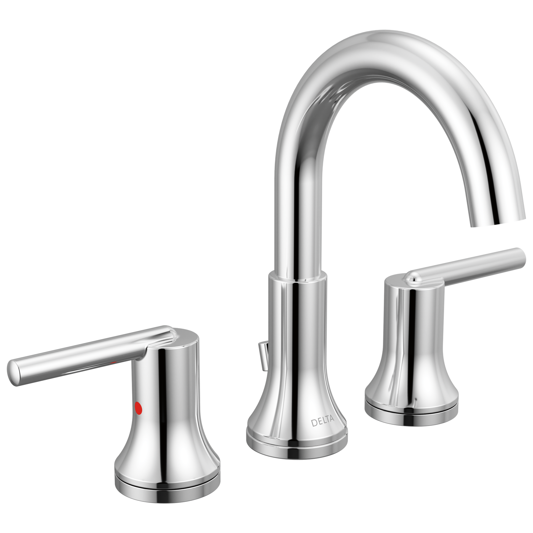 Two Handle Widespread Bathroom Faucet in Chrome — image 1