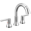 Two Handle Widespread Pull-Down Bathroom Faucet in Chrome — thumbnail 3