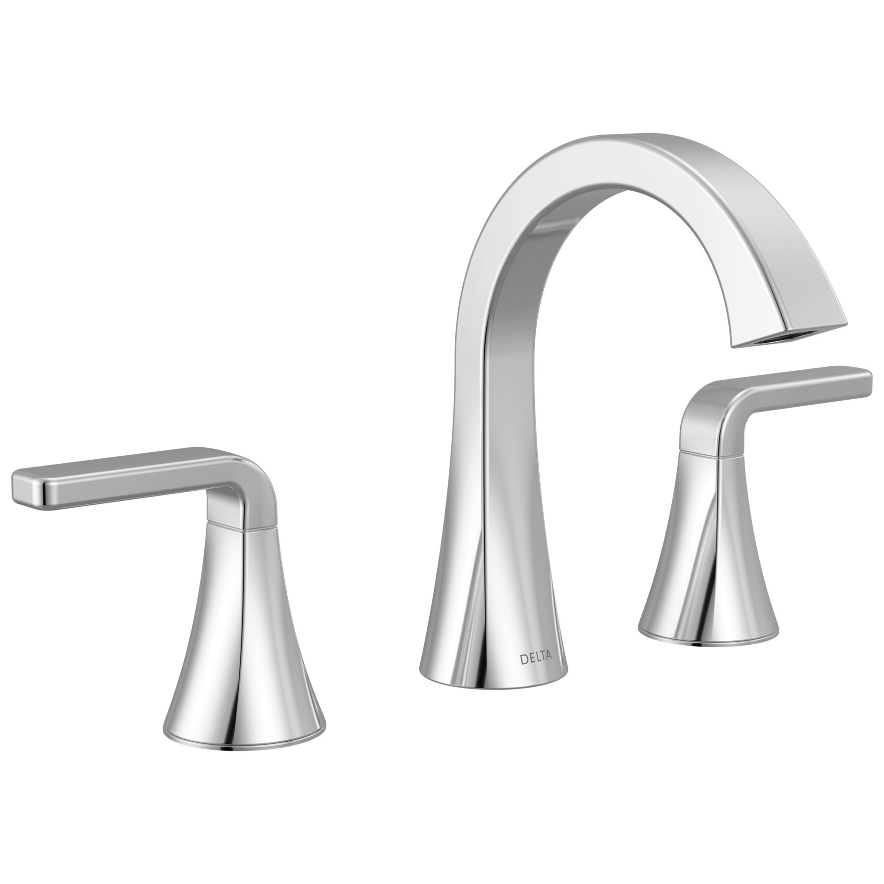 Two Handle Widespread Bathroom Faucet in Chrome — image 1
