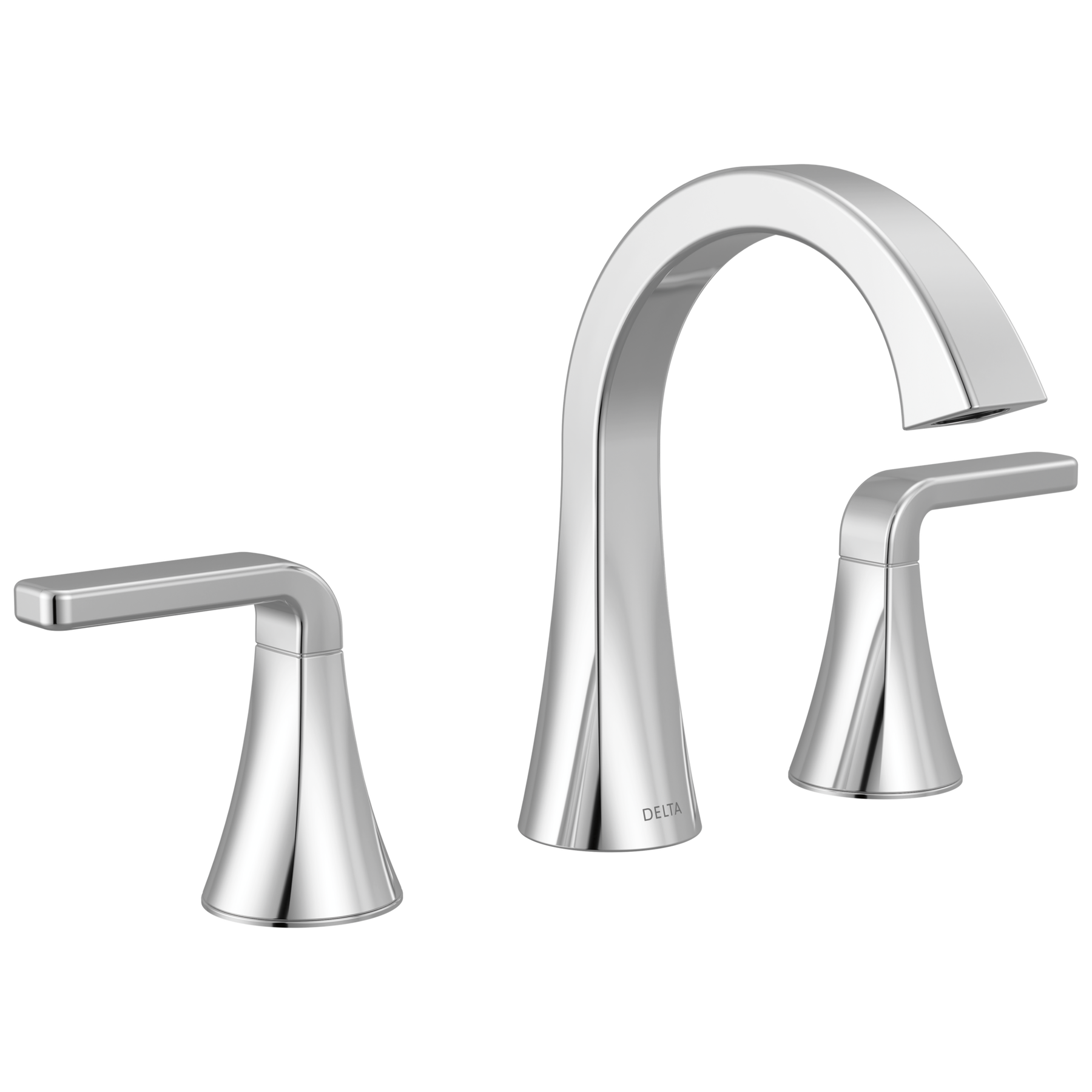 Two Handle Widespread Bathroom Faucet in Chrome — image 1