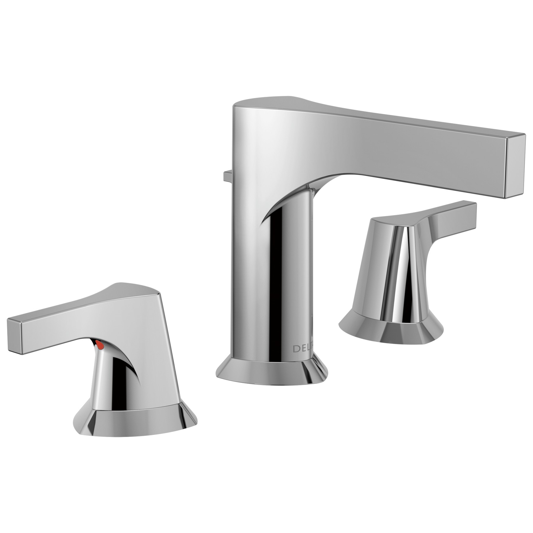 Two Handle Widespread Bathroom Faucet in Chrome