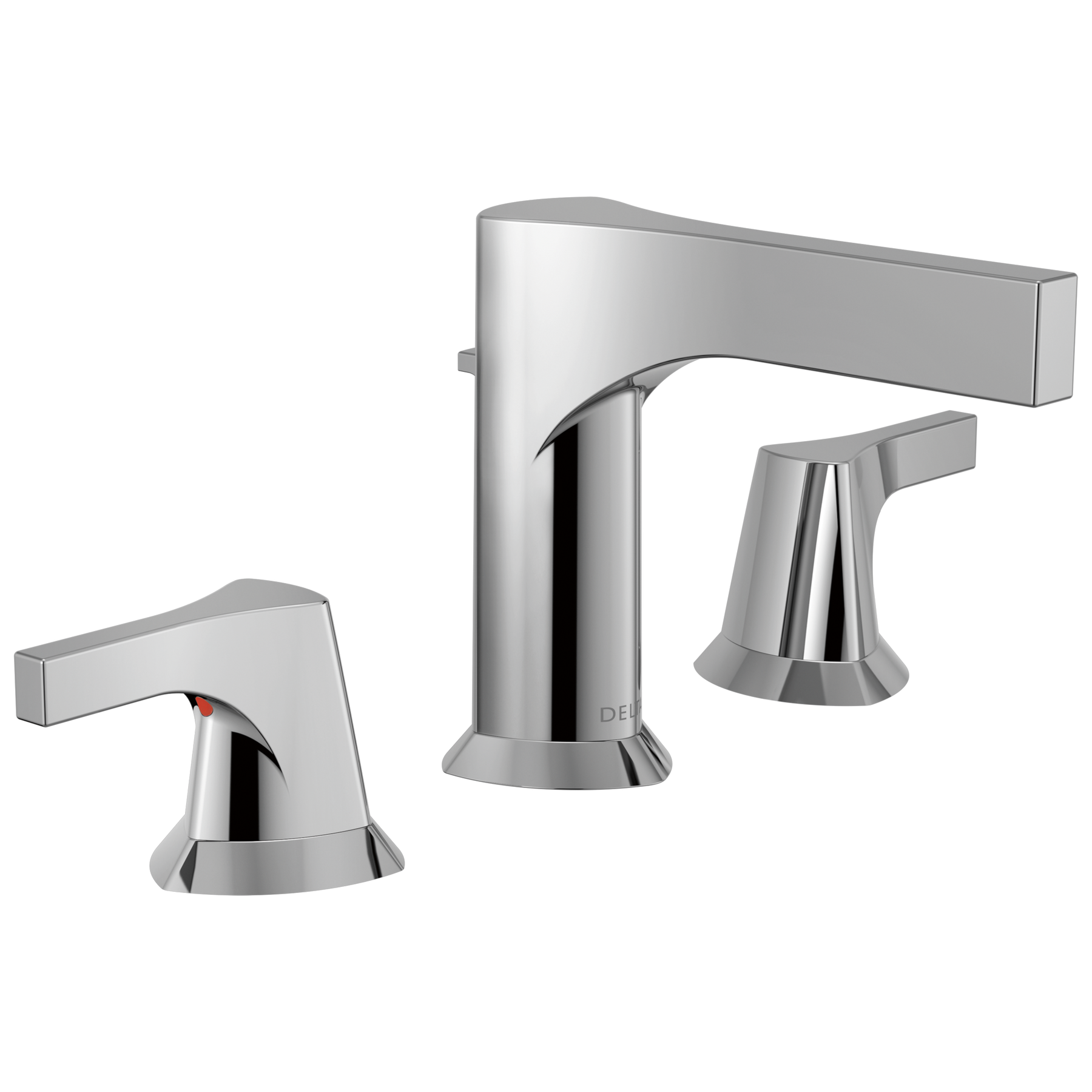 Two Handle Widespread Bathroom Faucet in Chrome — image 1