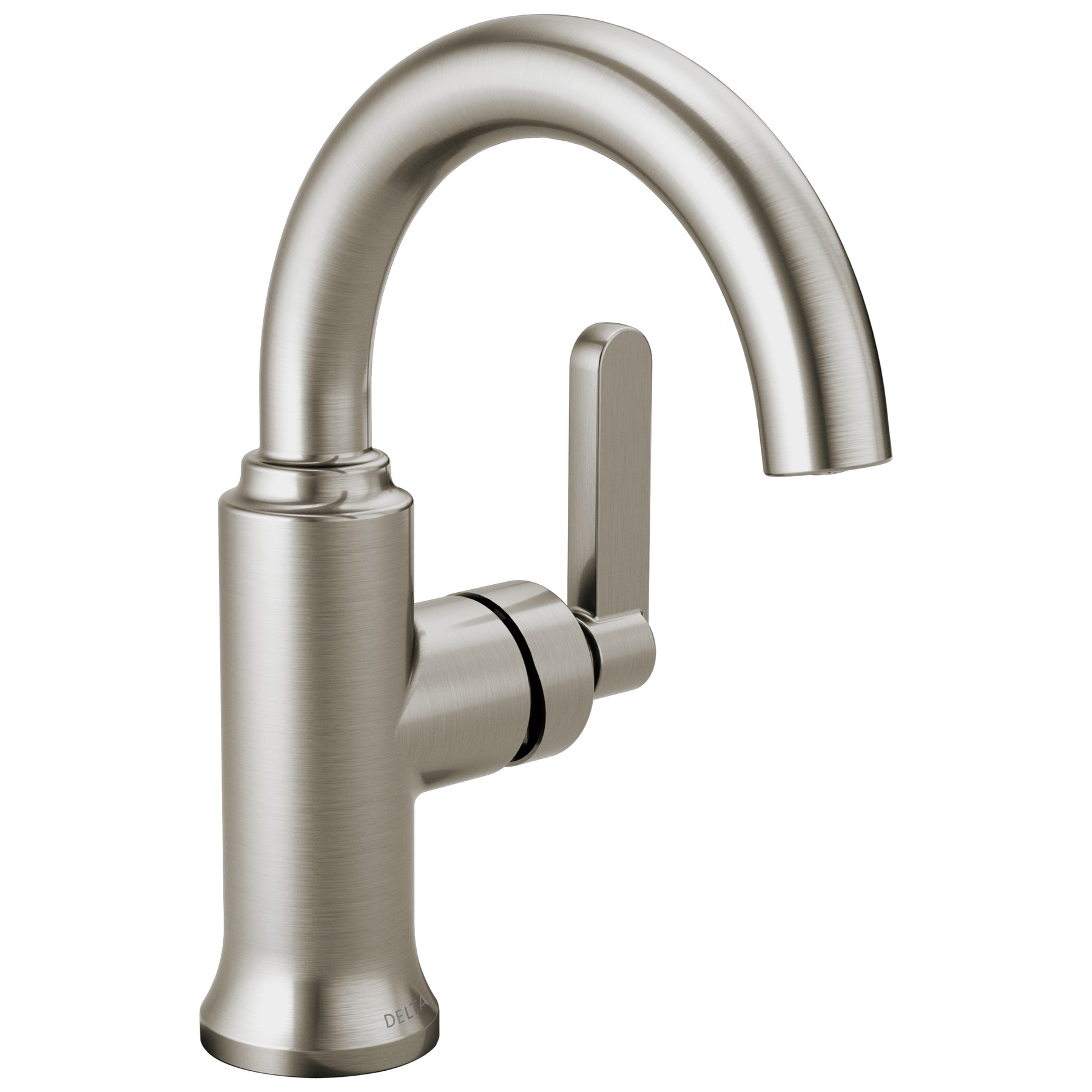 Single Handle Bathroom Faucet in Spotshield Brushed Nickel