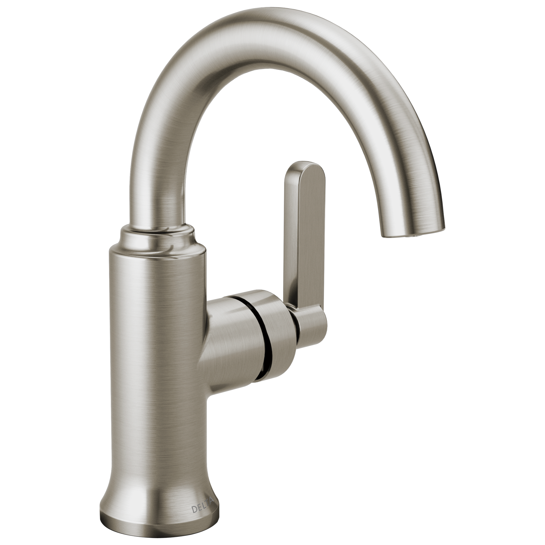 Single Handle Bathroom Faucet in Spotshield Brushed Nickel — image 1