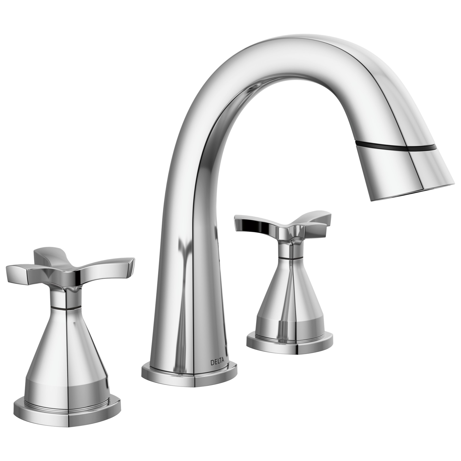 Two Handle Widespread Pull-Down Bathroom Faucet in Lumicoat® Chrome
