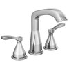 Two Handle Widespread Bathroom Faucet in Lumicoat® Chrome — thumbnail 2