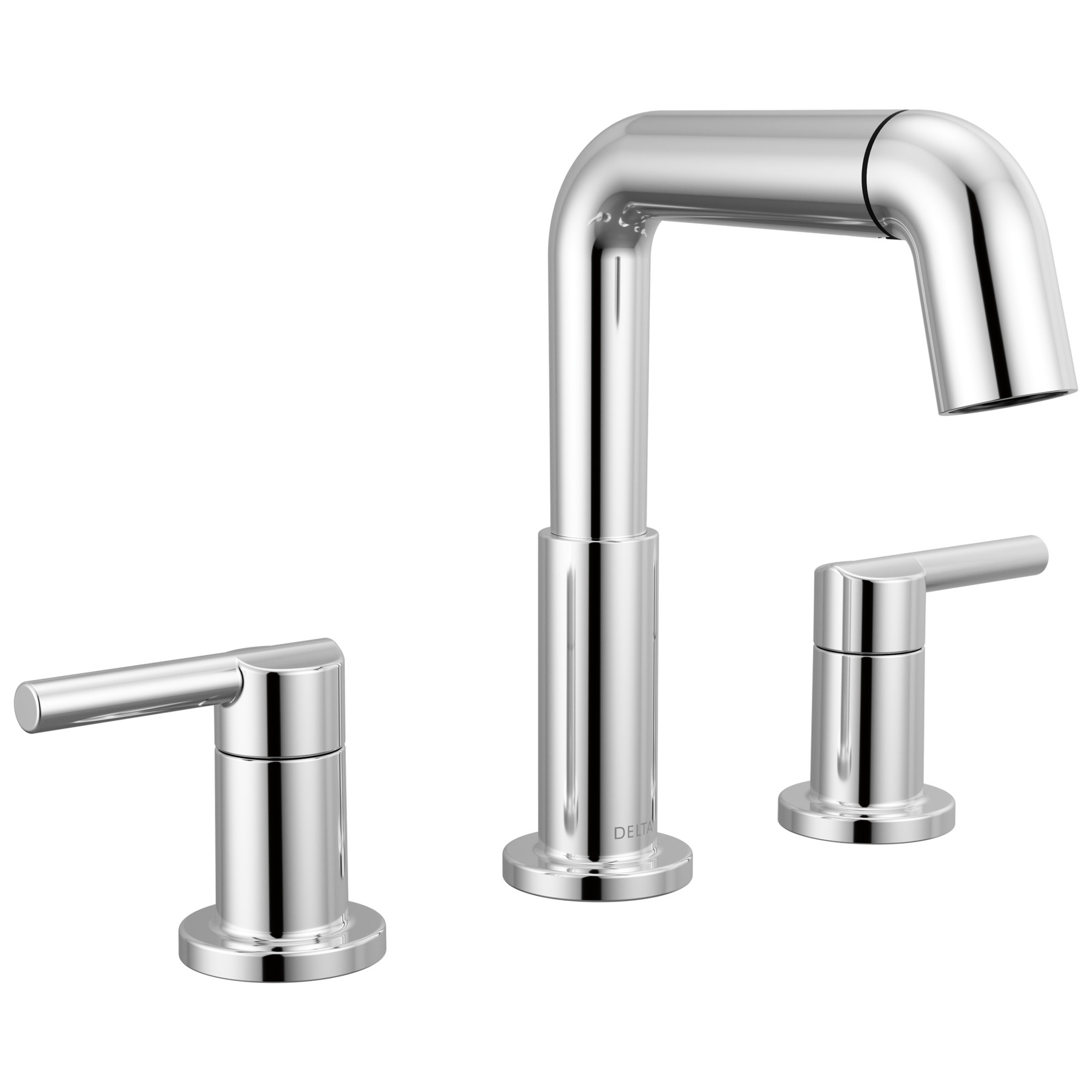Two Handle Widespread Pull-Down Bathroom Faucet in Chrome — image 1