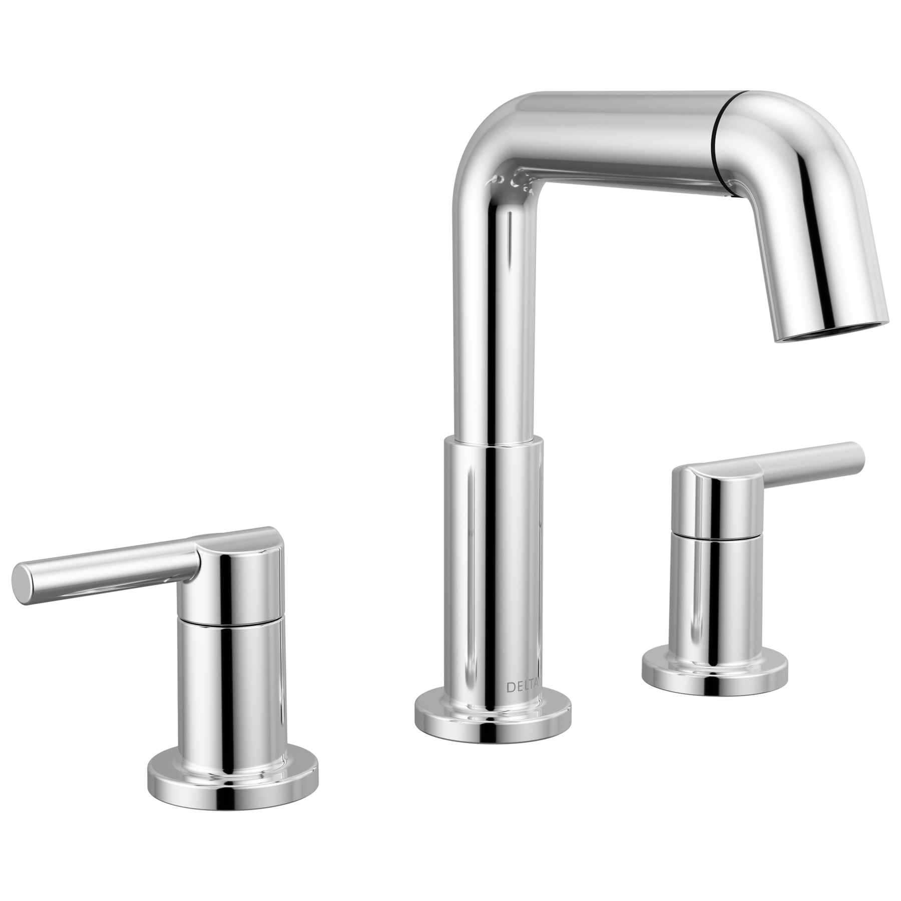 Two Handle Widespread Pull-Down Bathroom Faucet in Chrome — image 1