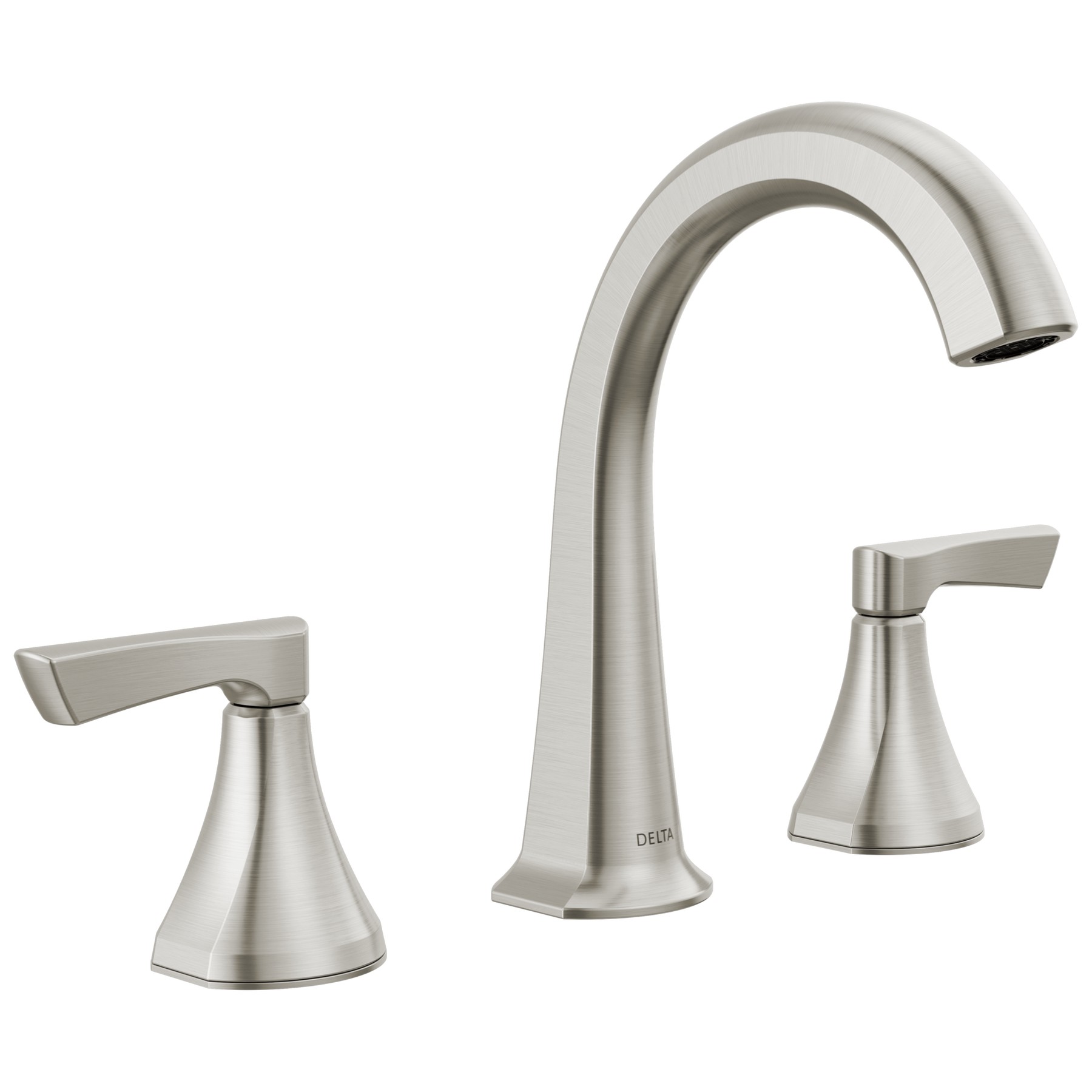 Two Handle Widespread Bathroom Faucet in Spotshield Brushed Nickel