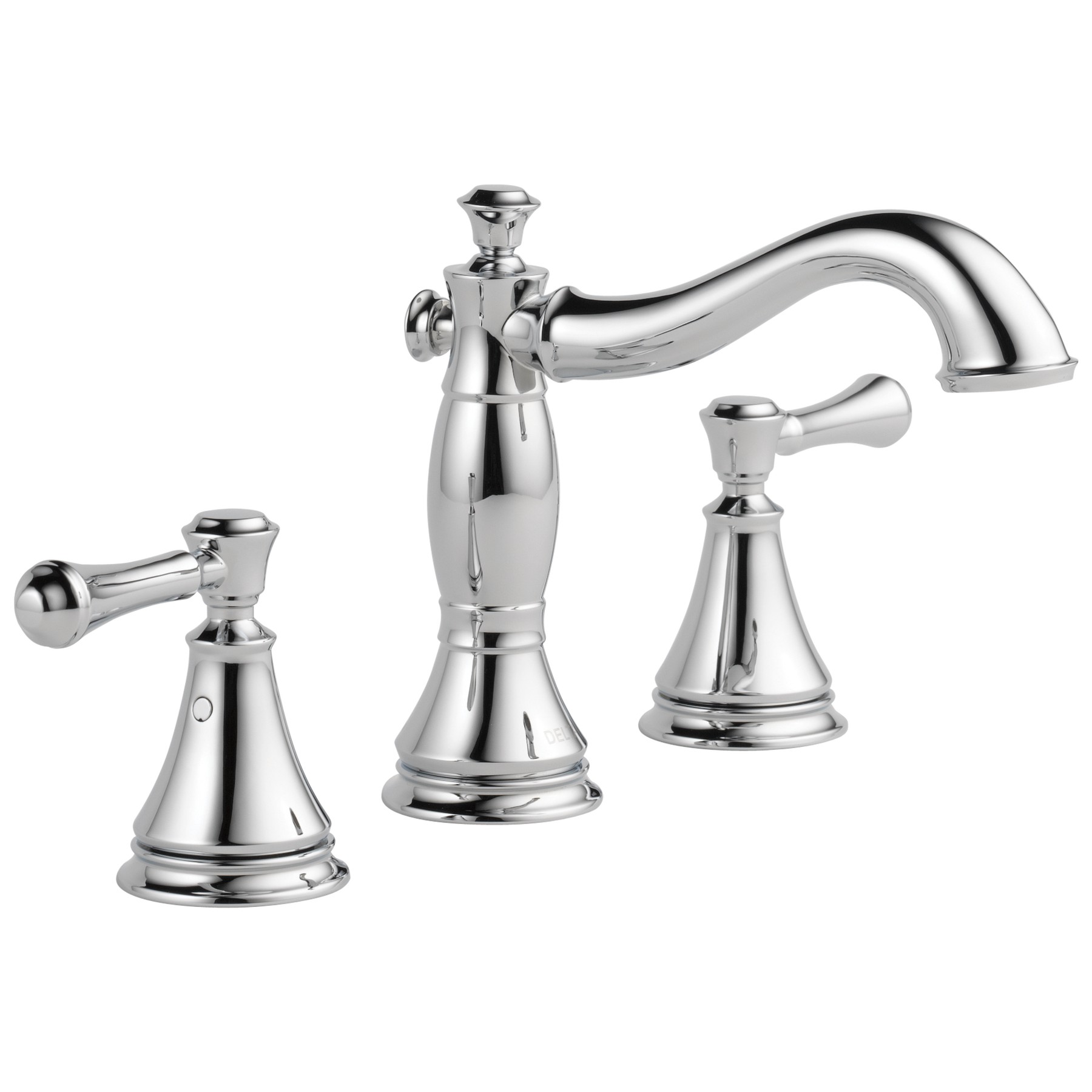 Two Handle Widespread Bathroom Faucet in Chrome — image 1