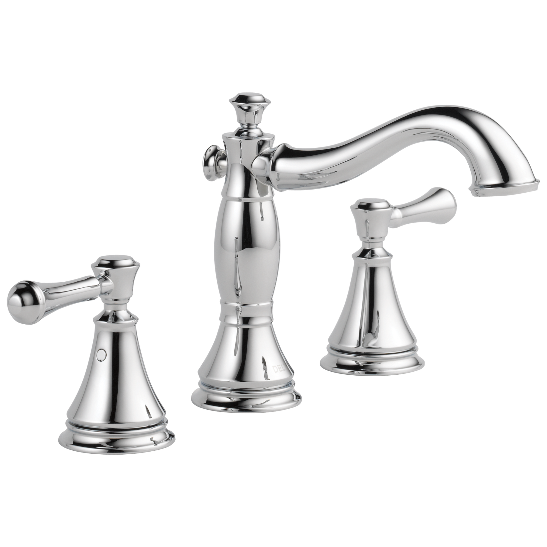 Two Handle Widespread Bathroom Faucet in Chrome — image 1