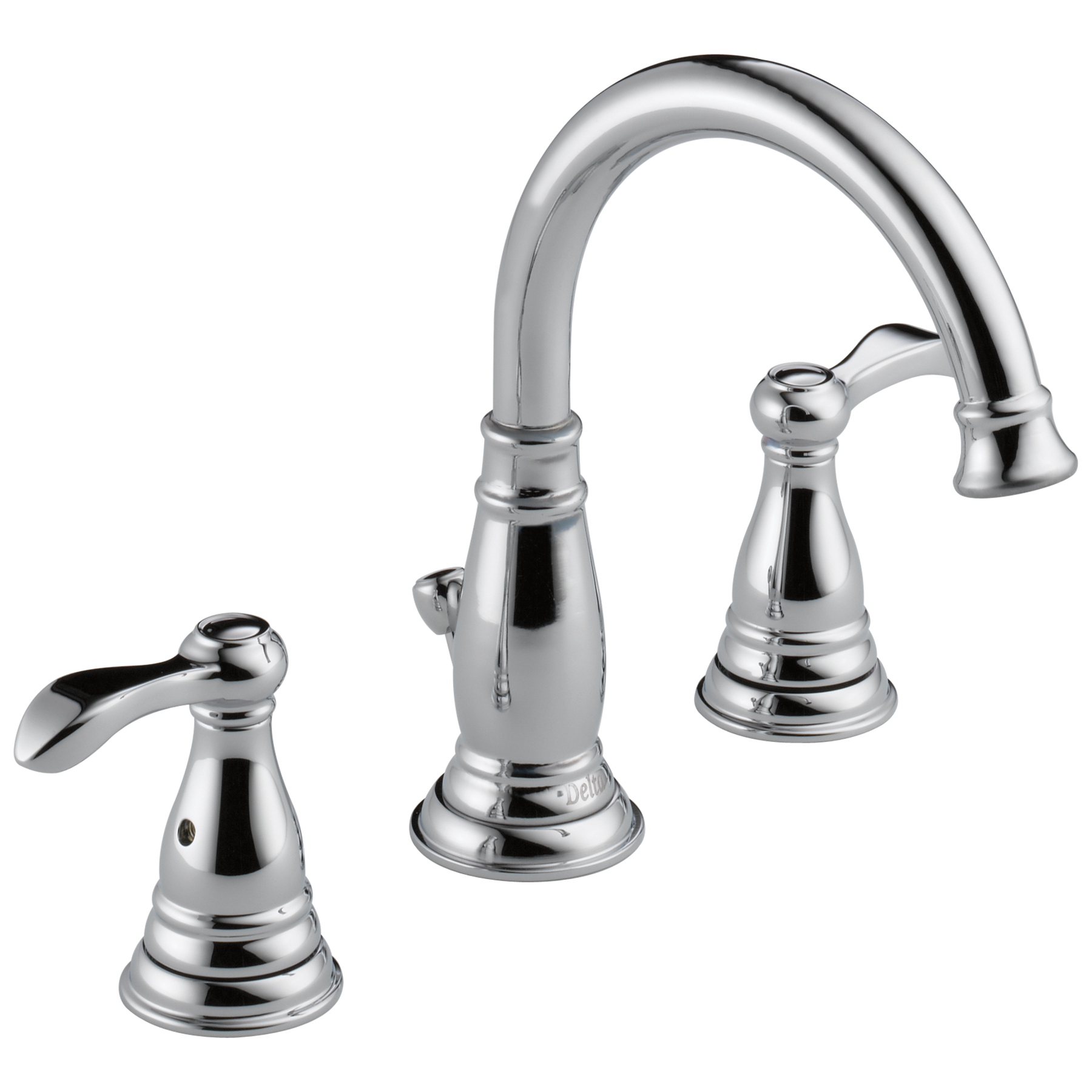Two Handle Widespread Bathroom Faucet in Chrome — image 1