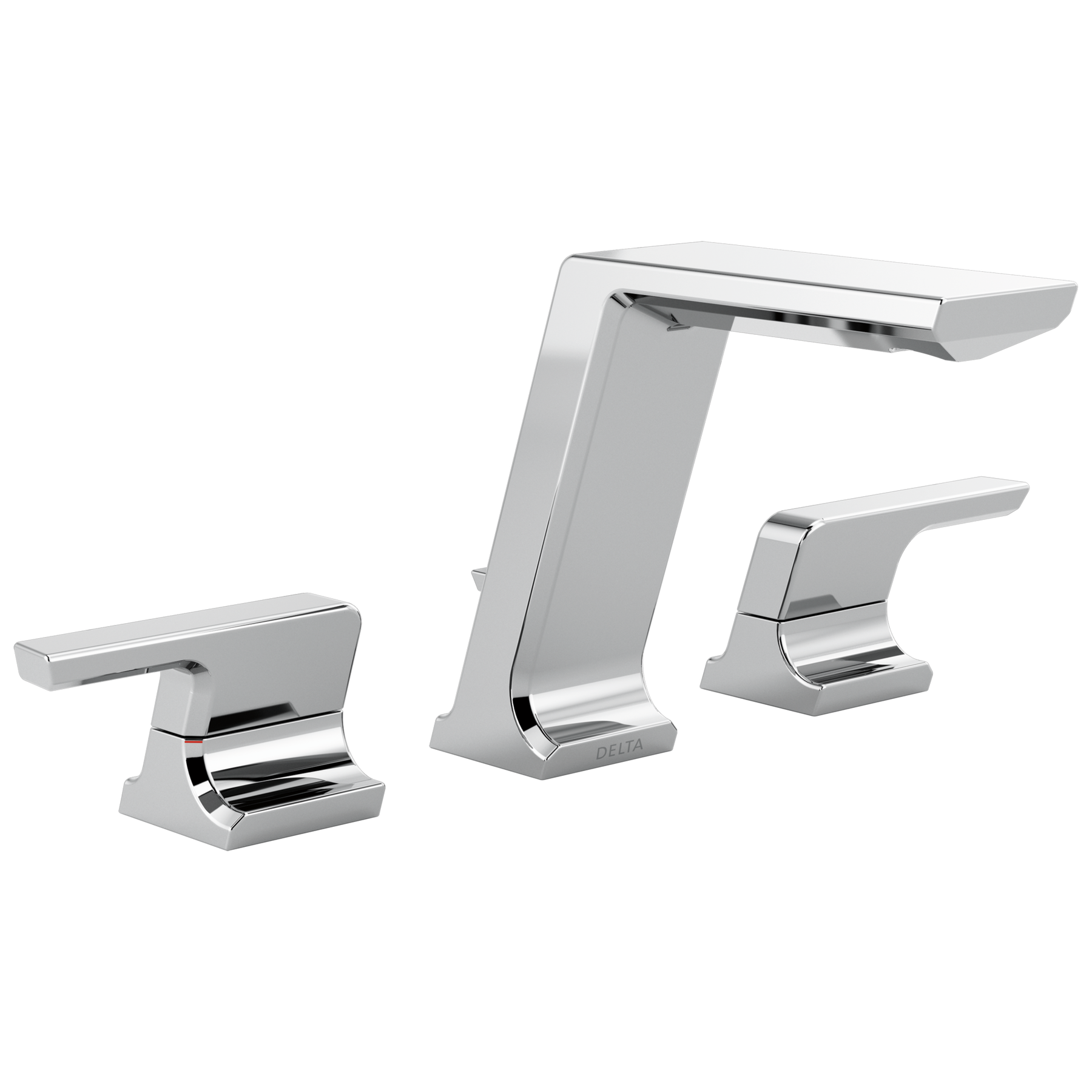 Two Handle Widespread Bathroom Faucet in Lumicoat® Chrome — thumbnail 2