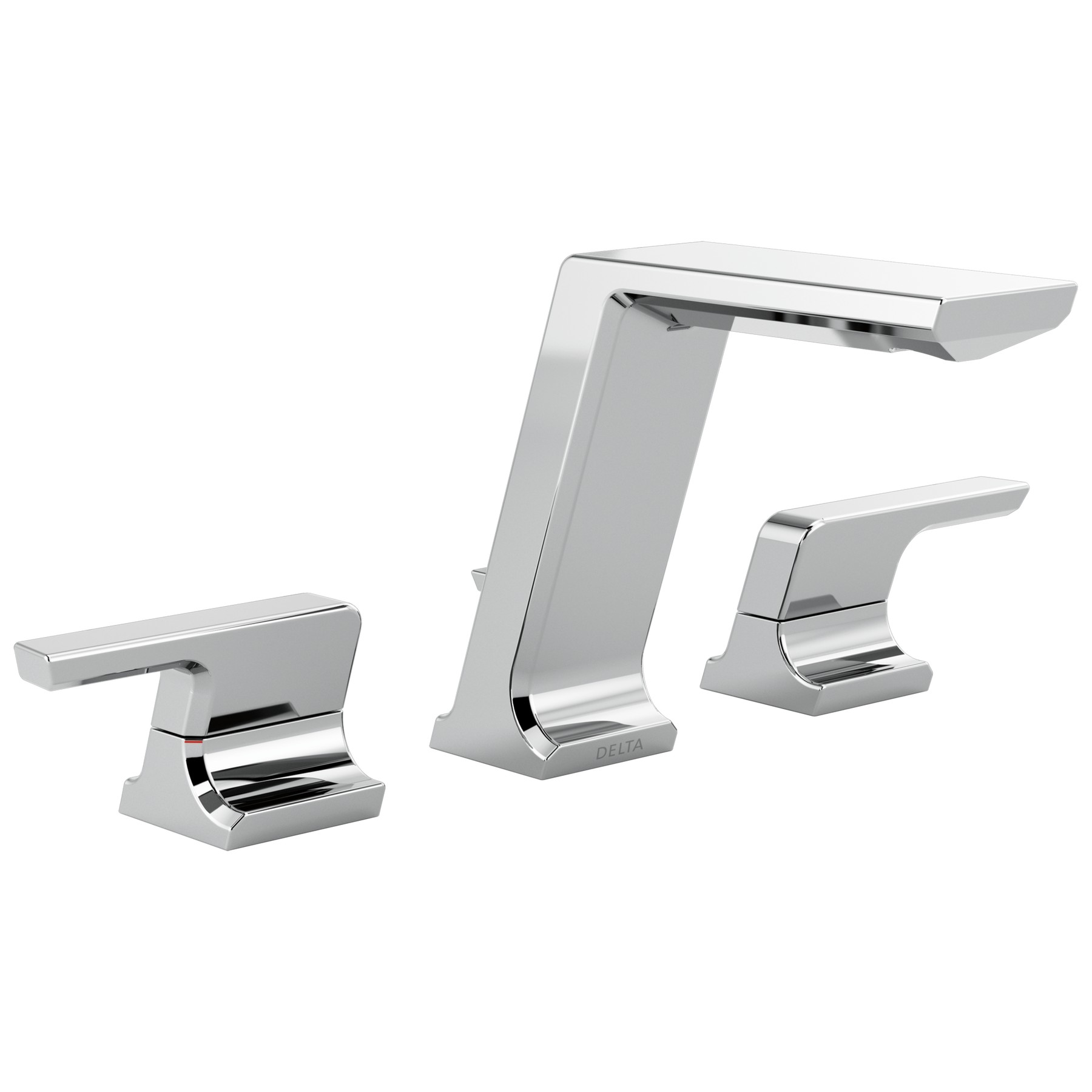 Two Handle Widespread Bathroom Faucet in Lumicoat® Chrome