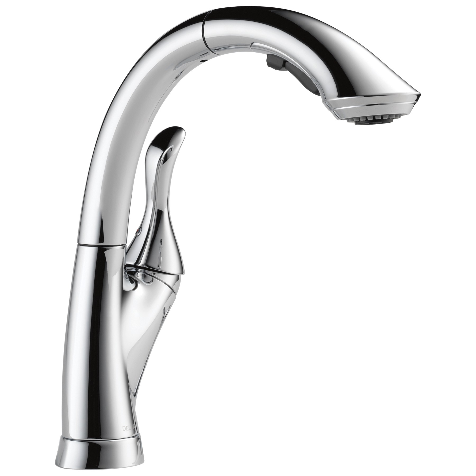 Single Handle Pull-Out Kitchen Faucet in Chrome