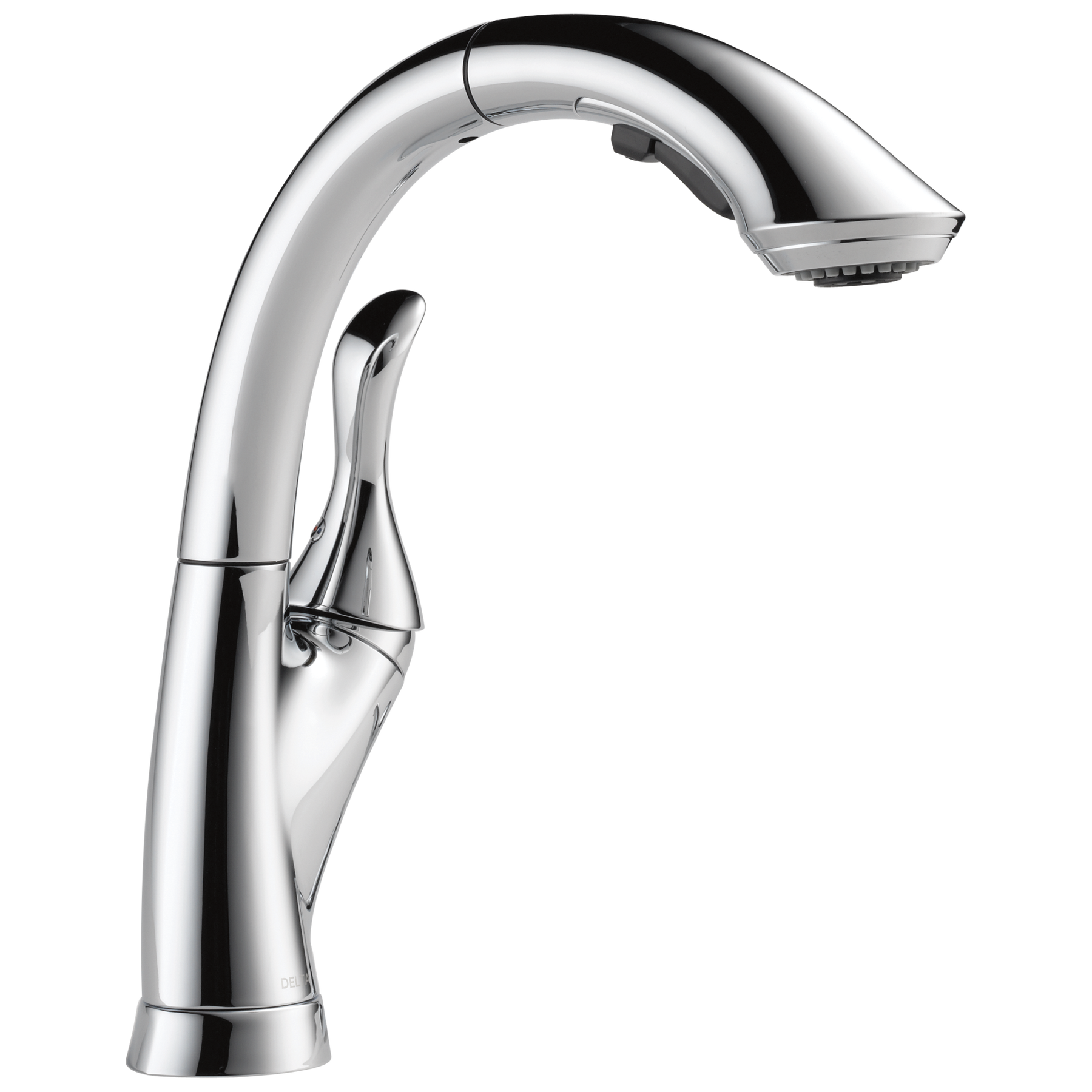 Single Handle Pull-Out Kitchen Faucet in Chrome — image 1