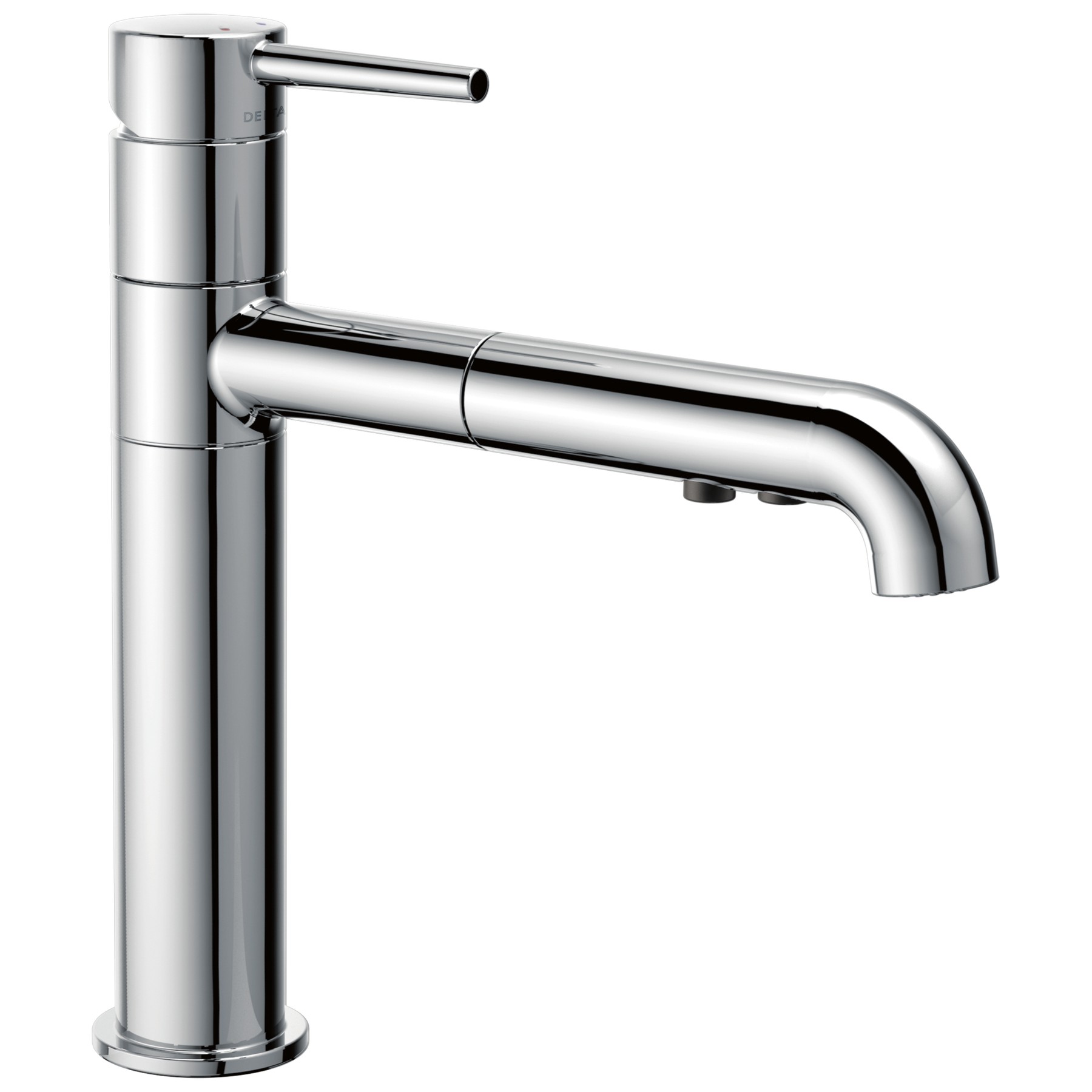 Single Handle Pull-Out Kitchen Faucet in Chrome