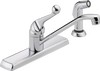 Single Handle Kitchen Faucet with Spray in Chrome 420LF — thumbnail 2