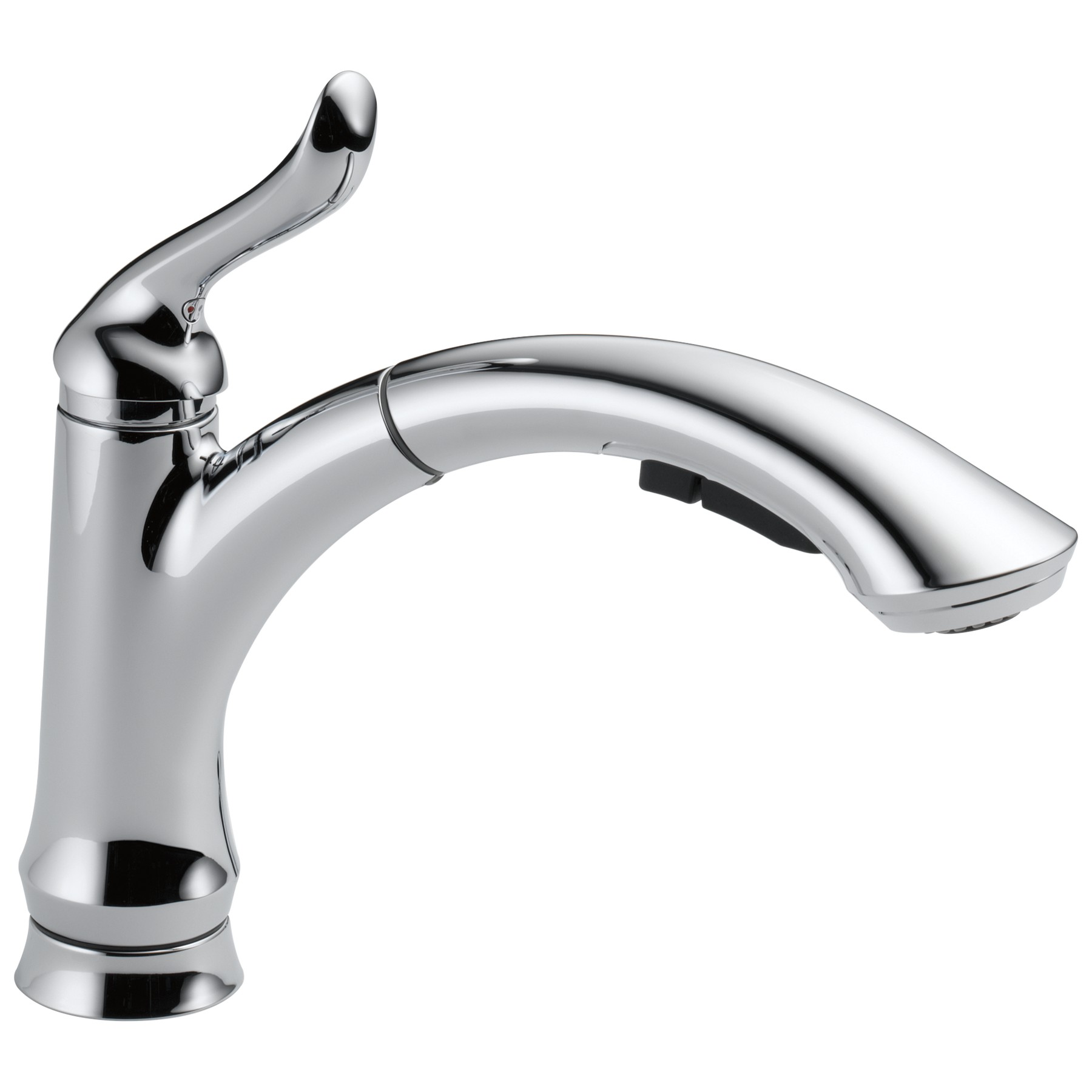 Single Handle Pull-Out Kitchen Faucet in Chrome — image 1