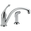Single Handle Kitchen Faucet with Spray in Chrome — thumbnail 3