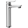 Single Handle Tall Vessel Faucet without Pop-Up in Chrome — thumbnail 3