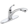 Single Handle Pull-Out Water-Efficient Kitchen Faucet in Chrome — thumbnail 2