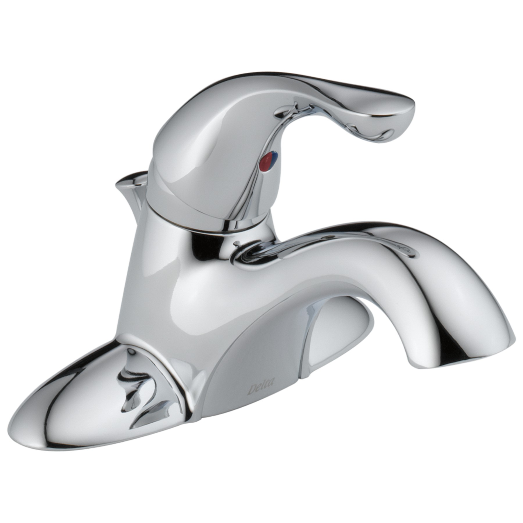 Single Handle Centerset Bathroom Faucet in Chrome — image 1