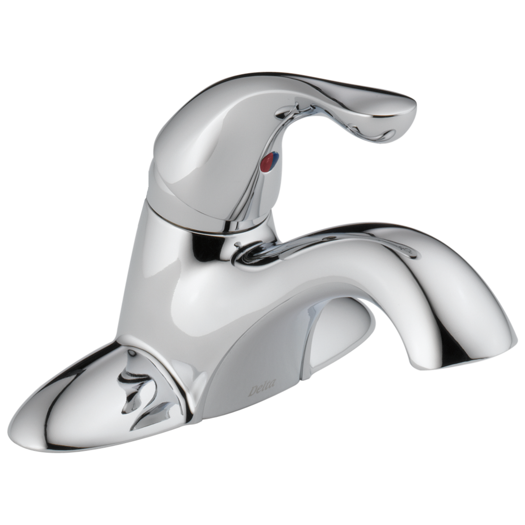 Single Handle Centerset Bathroom Faucet in Chrome — image 1