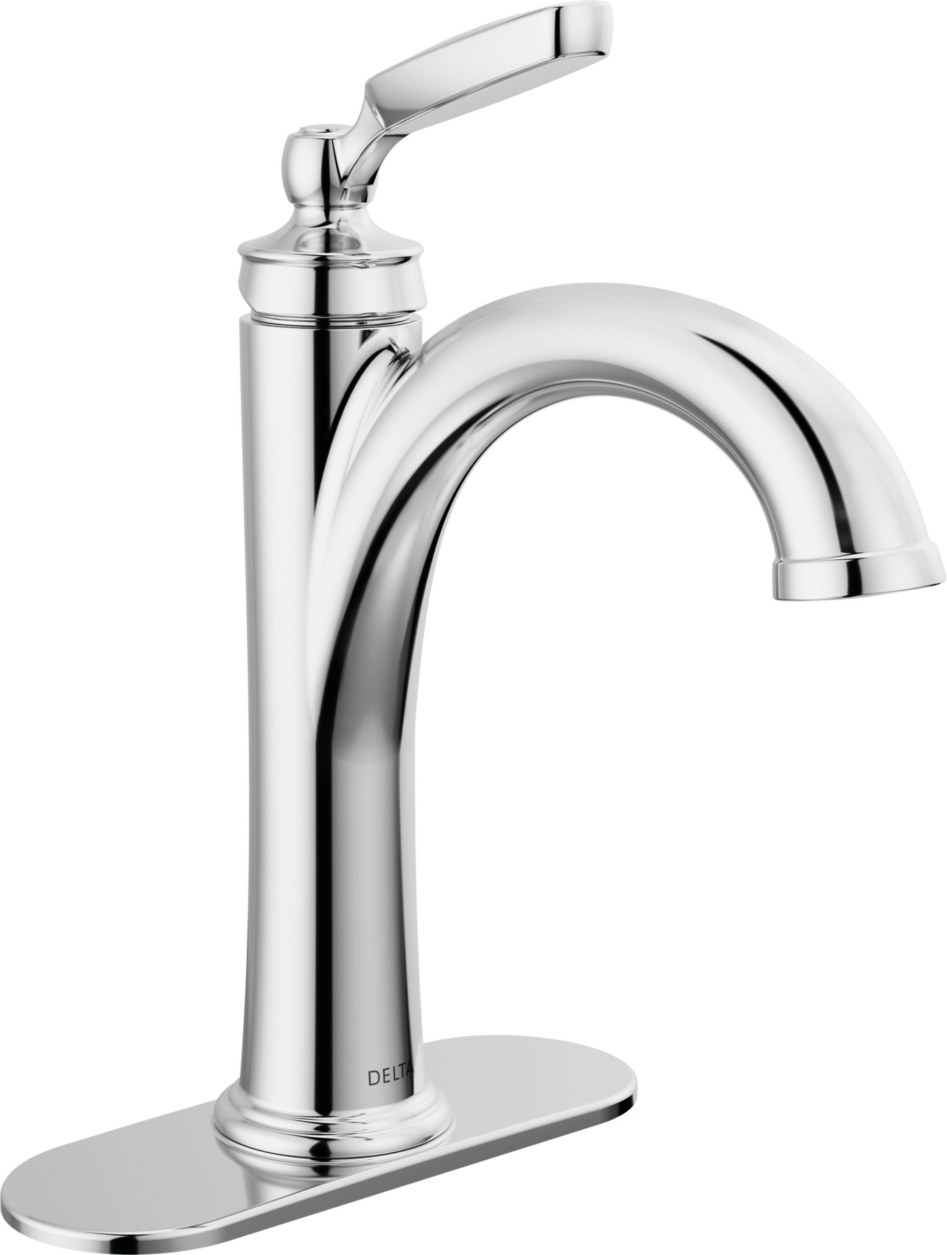 Single Handle Bathroom Faucet in Chrome — thumbnail 3