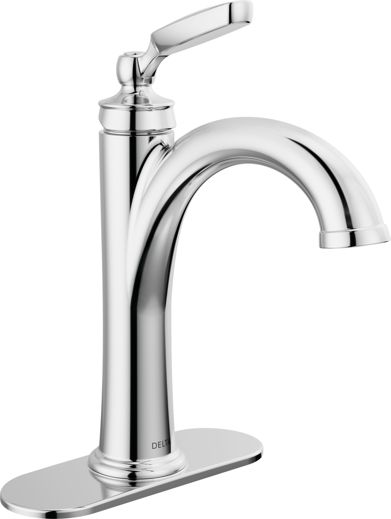 Single Handle Bathroom Faucet in Chrome — thumbnail 3