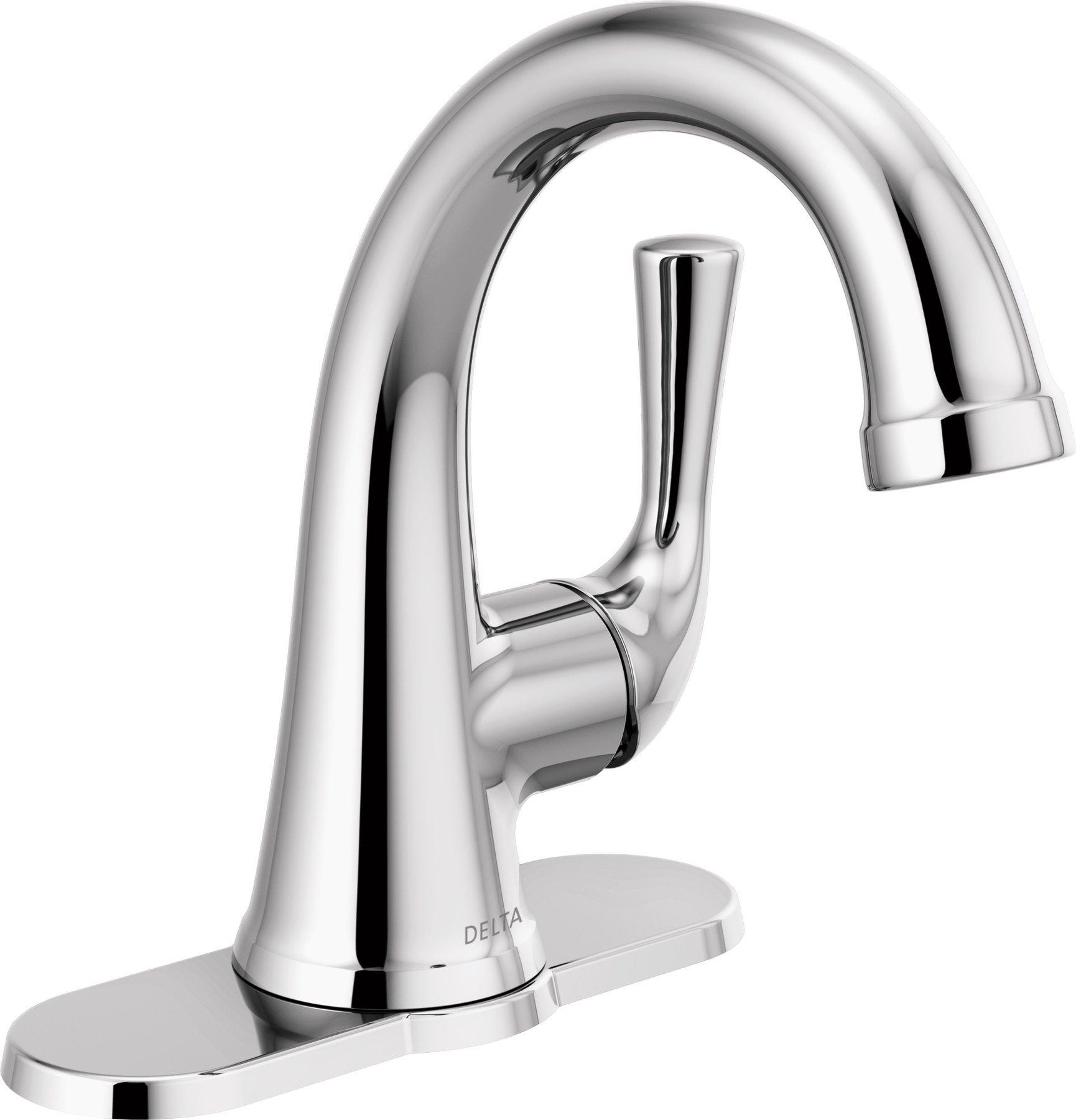 Single Handle Bathroom Faucet in Chrome — thumbnail 3