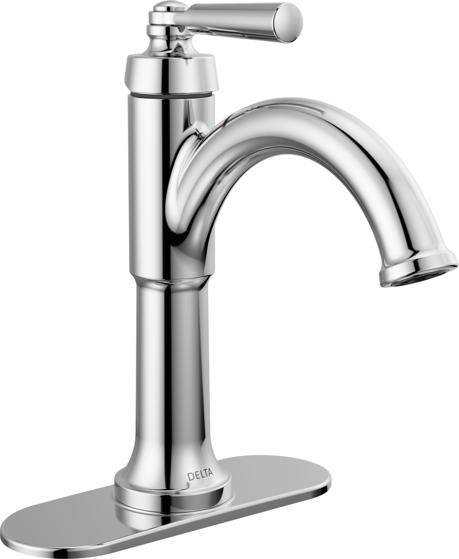 Single Handle Bathroom Faucet in Chrome — thumbnail 2