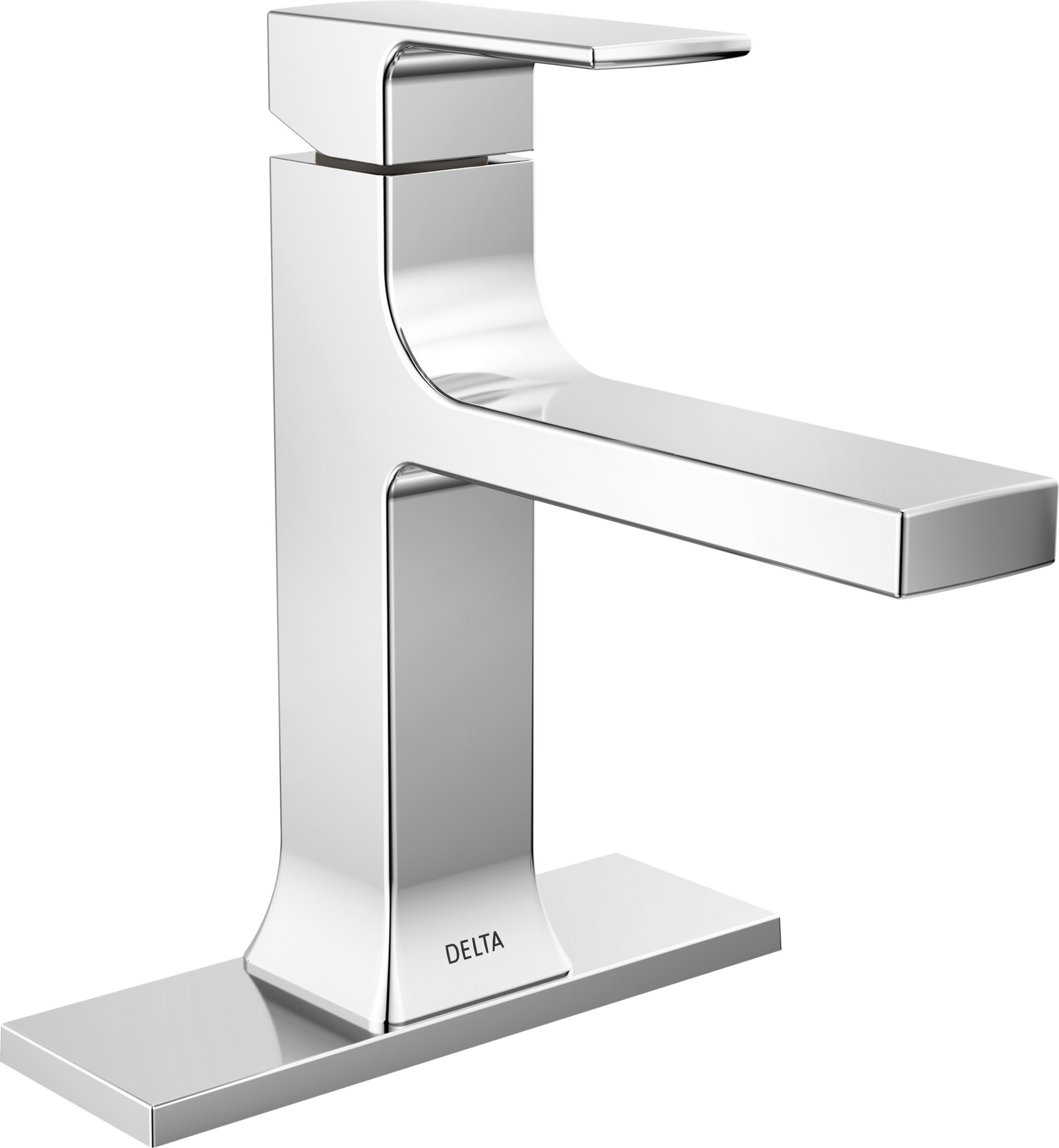 Single Handle Bathroom Faucet in Chrome — thumbnail 3