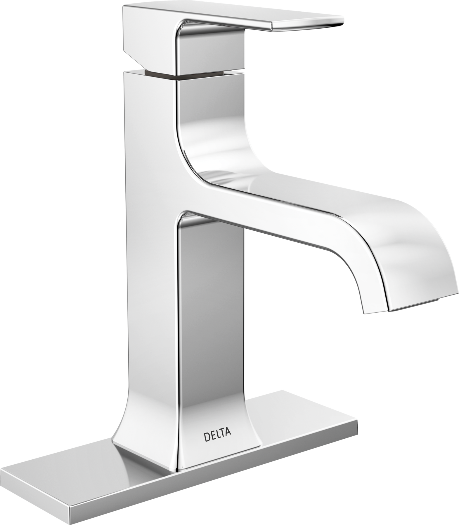 Single Handle Bathroom Faucet in Chrome — thumbnail 2