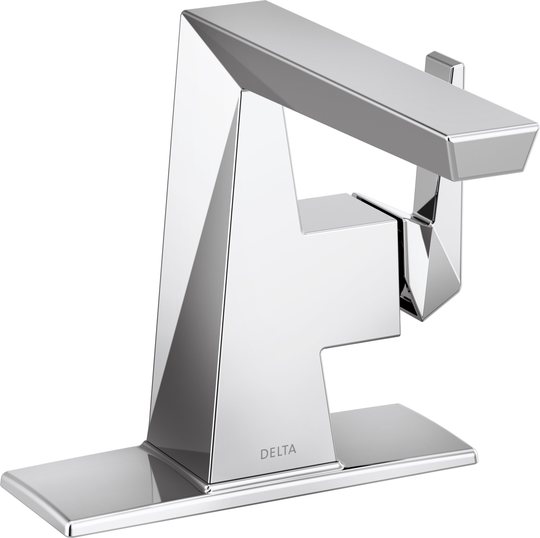 Single Handle Faucet Bathroom Faucet in Chrome — thumbnail 2