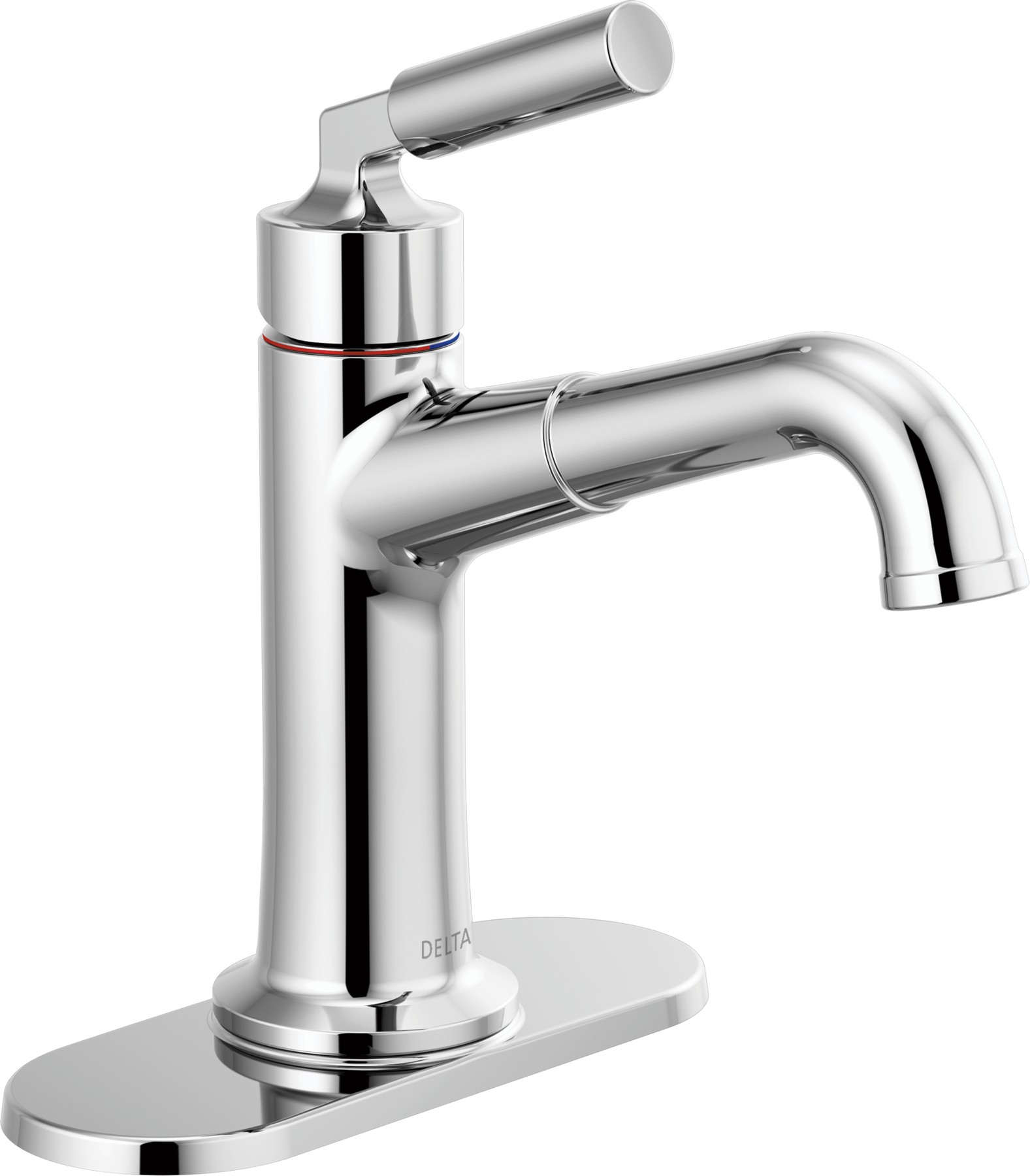 Single Handle Bathroom Faucet in Chrome — thumbnail 2