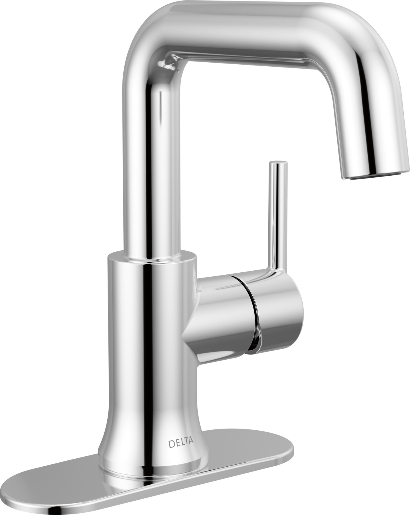 Single Handle Bathroom Faucet in Chrome — thumbnail 3