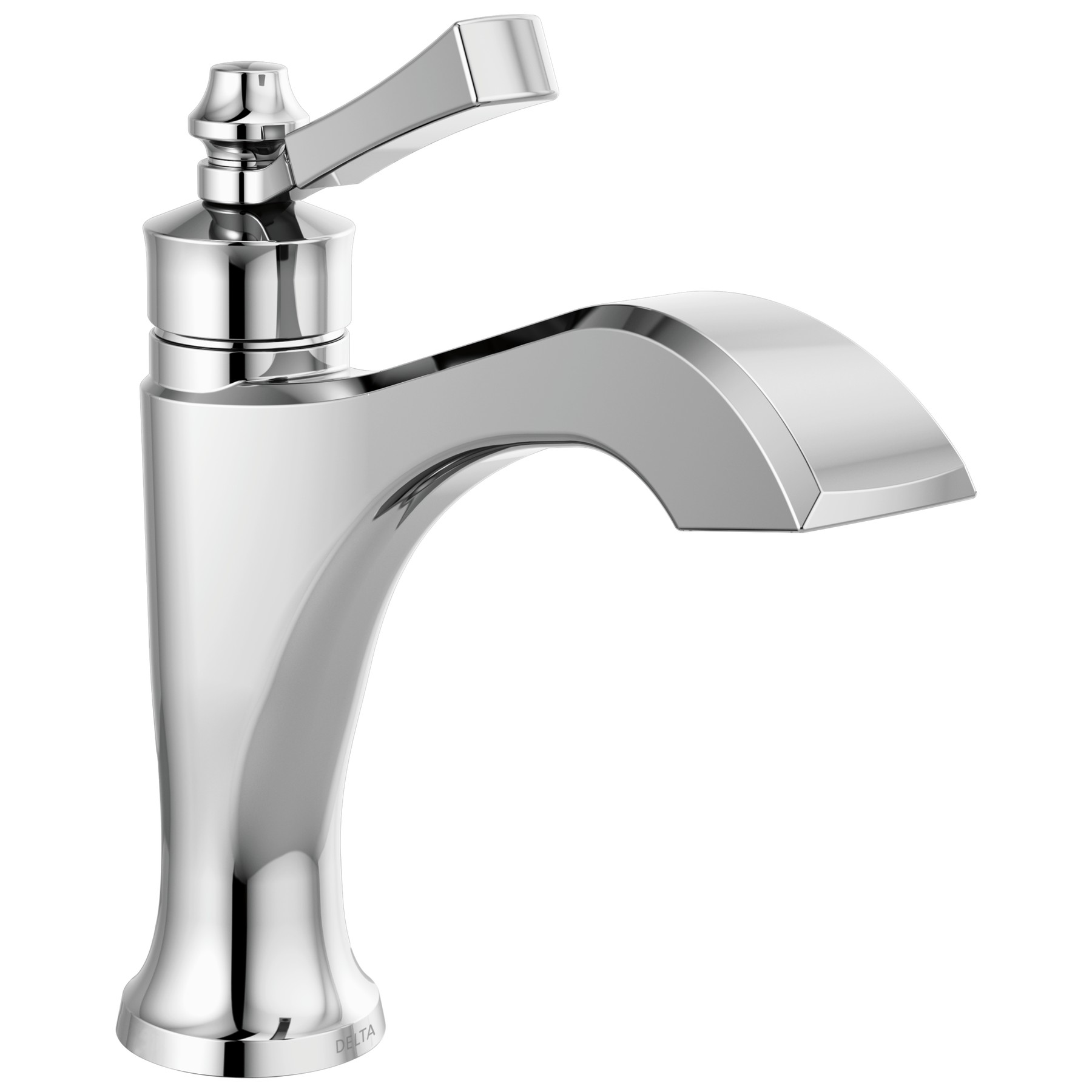 Single Handle Bathroom Faucet in Chrome — image 1