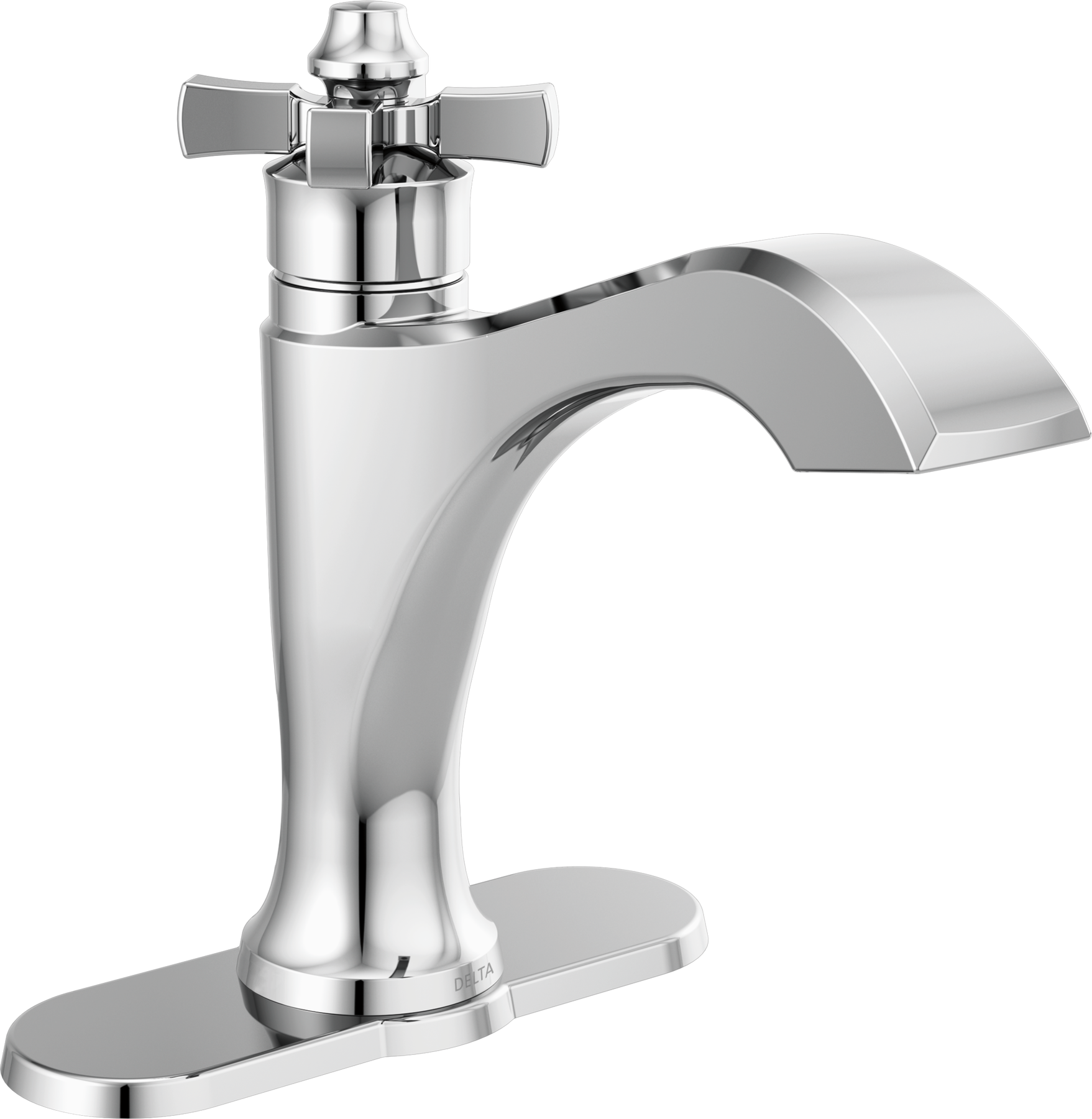 Single Handle Bathroom Faucet in Chrome — thumbnail 3