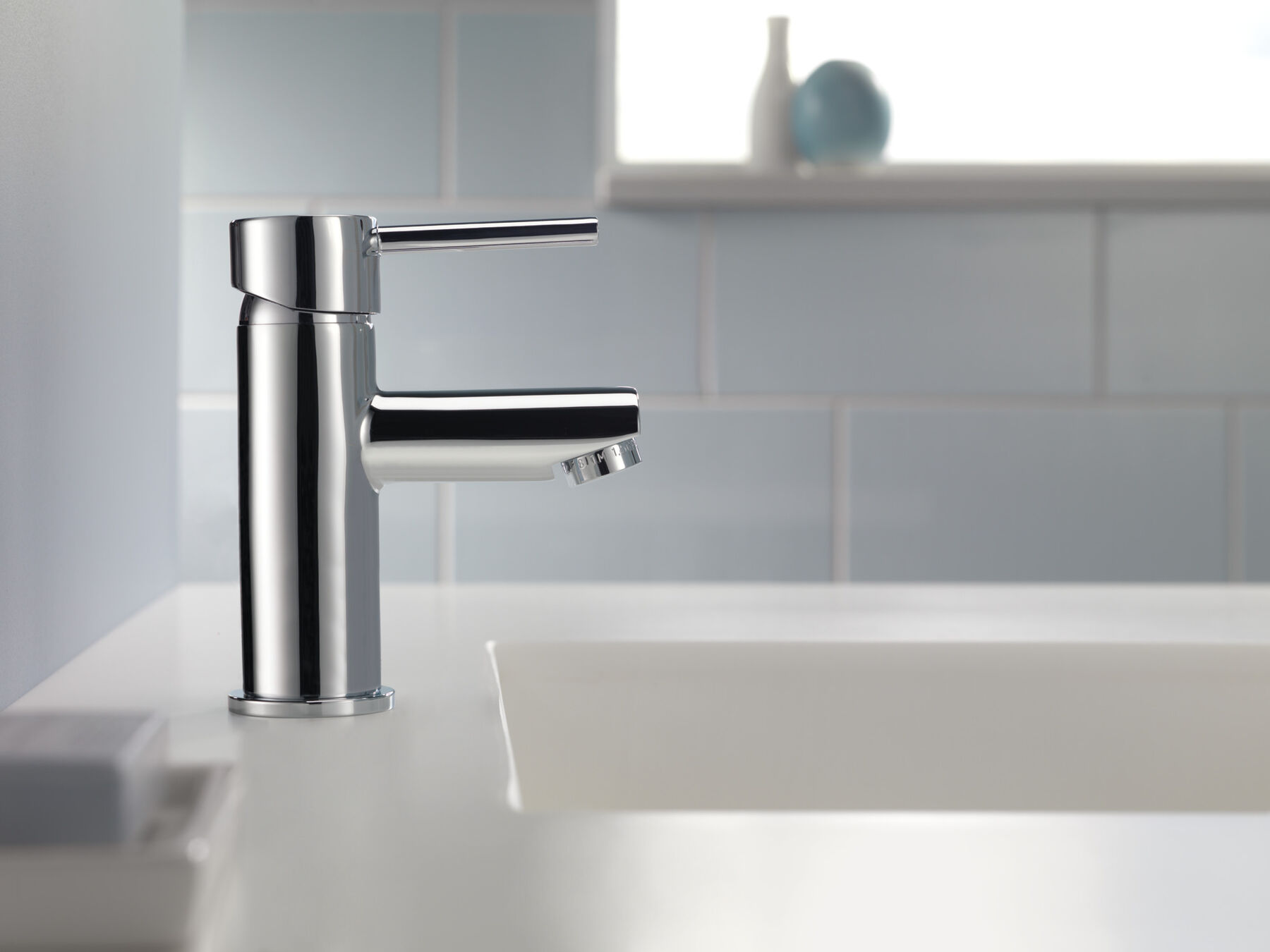 Single Handle Project-Pack Bathroom Faucet in Chrome — thumbnail 2