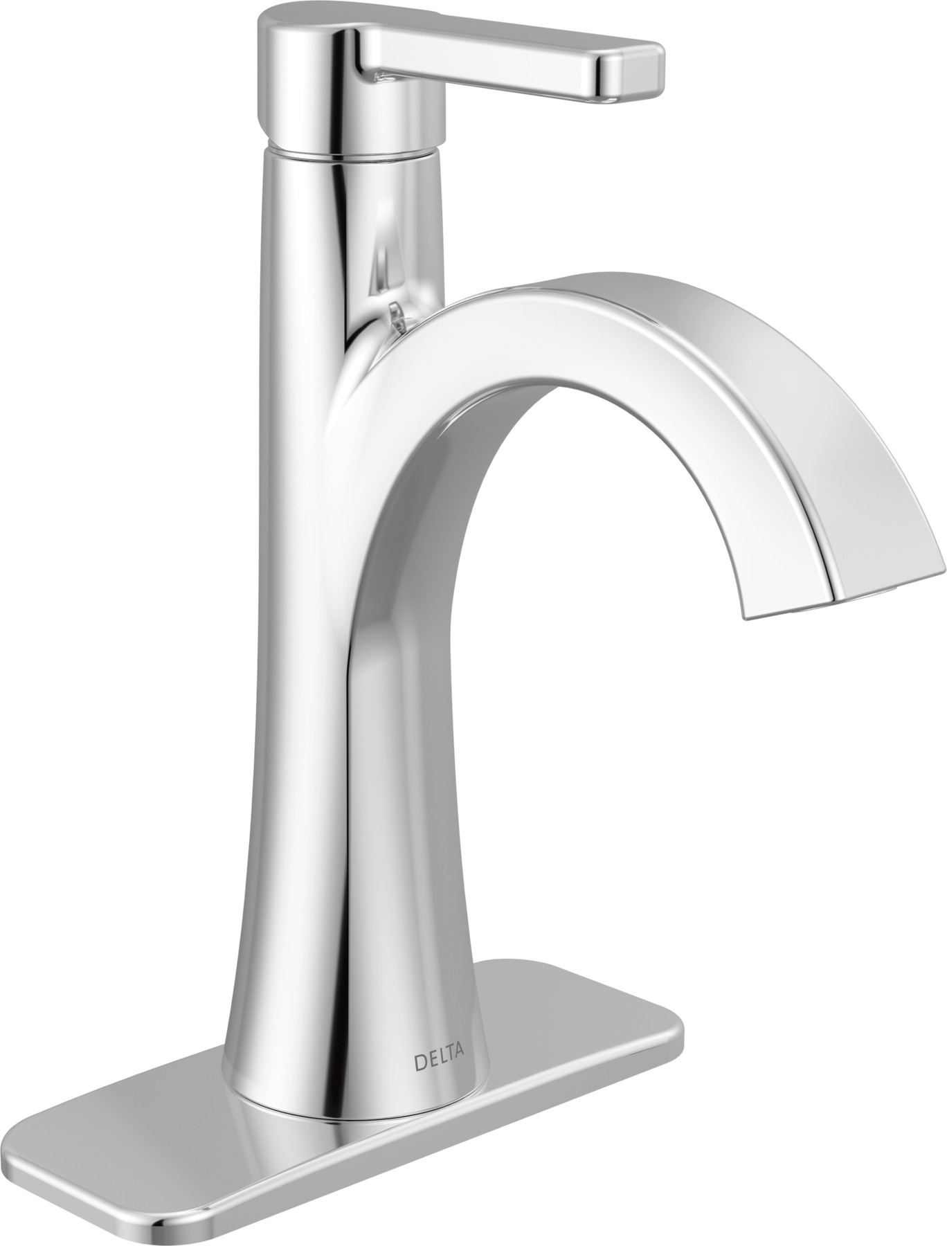 Single Handle Bathroom Faucet in Chrome — thumbnail 3