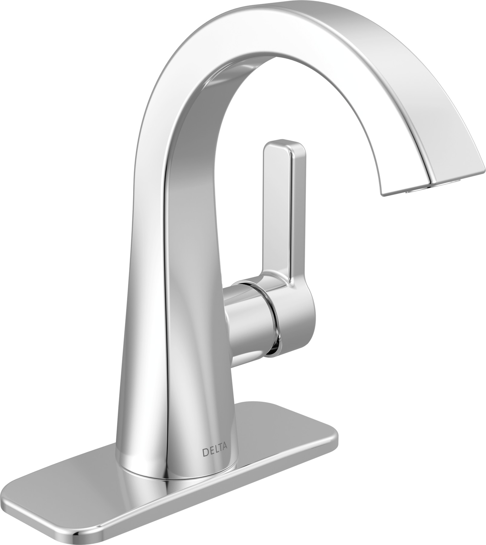 Single Handle Bathroom Faucet in Chrome — thumbnail 3